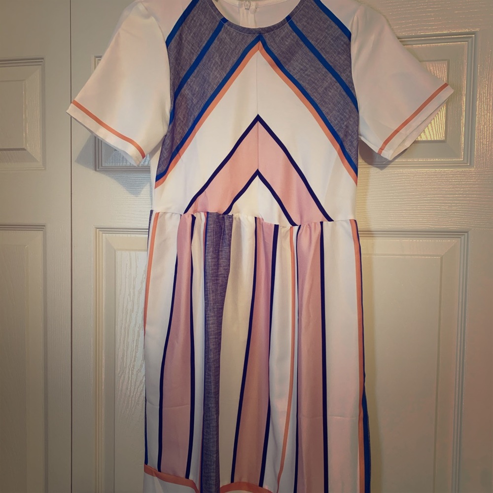 Striped Spring Dress, never worn.